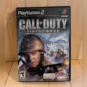 Call of Duty: Finest Hour for PlayStation 2 - Black Game Used